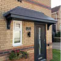 Amazon 2700 GRP Overdoor Porch Entrance Canopy - Colour Options