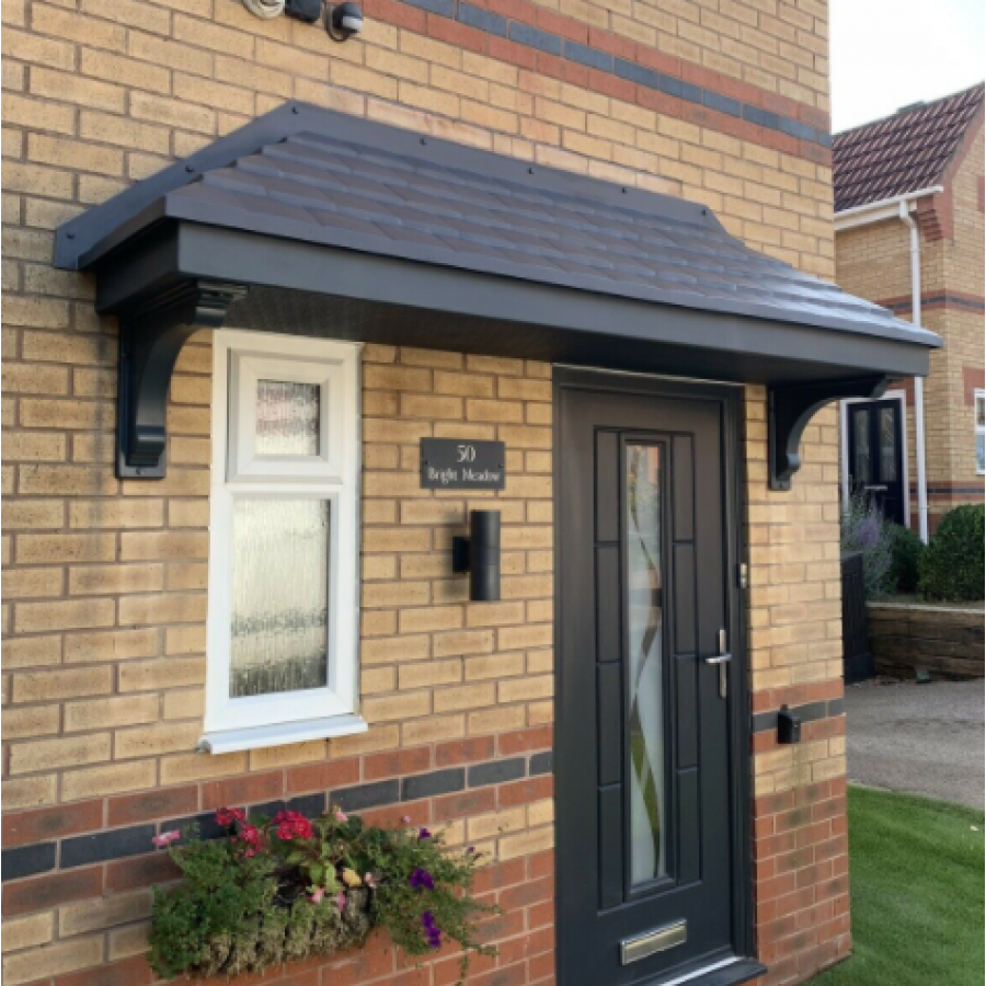 Amazon 2700 GRP Overdoor Porch Entrance Canopy - Colour Options