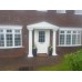 Elegance GRP Complete Door Porch Canopy and Columns Entrance Set