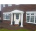 Elegance GRP Complete Door Porch Canopy and Columns Entrance Set