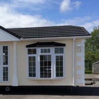 6ft Globe Bay Window Canopy for Park Home