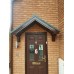 Apollo GRP Fibreglass Overdoor Porch Door Canopy - Colour Options