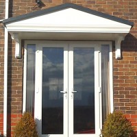 Pacific L GRP Over Door Porch Canopy