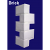8ft Brick Effect Corner Texture / Faux Quoins for Park Home